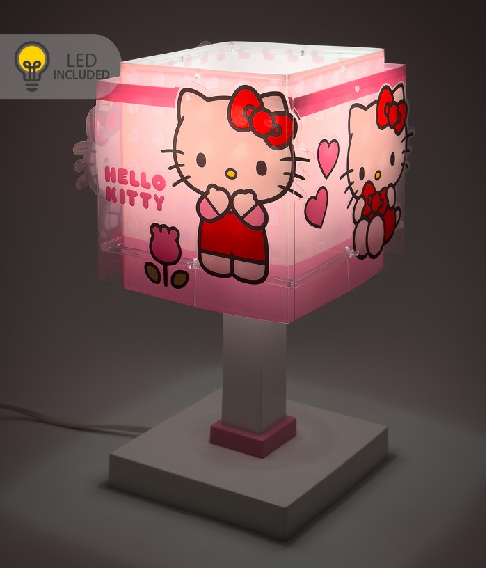 Lampe de chevet Veilleuse LED pour enfants Hello Kitty