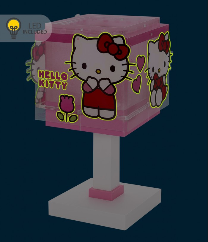 Lampe de chevet Veilleuse LED pour enfants Hello Kitty
