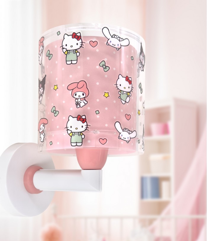 Applique per bambino Hello Kitty & Friends, Kuromi, My Melody e Cinnamoroll