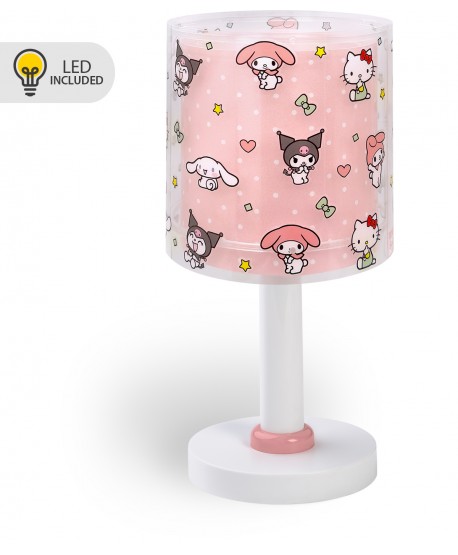 Lampe de chevet Veilleuse LED pour enfants Hello Kitty & Friends, Kuromi, My Melody und Cinnamoroll