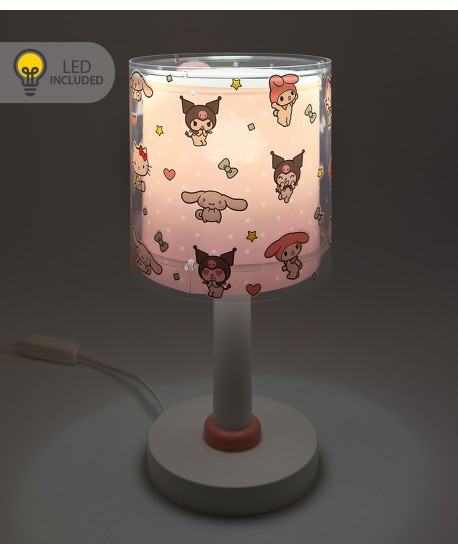Lampe de chevet Veilleuse LED pour enfants Hello Kitty & Friends, Kuromi, My Melody und Cinnamoroll