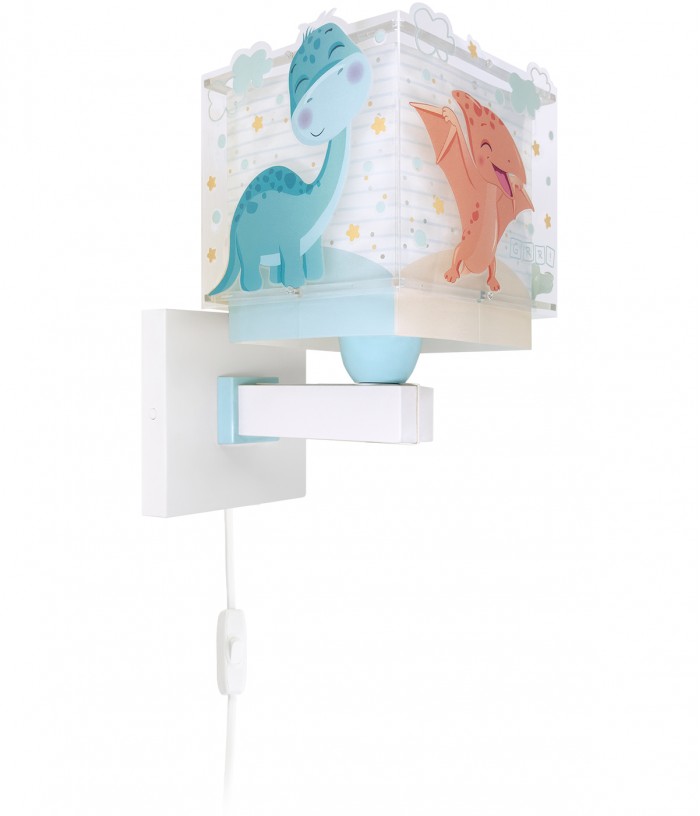 Candeeiro infantil de parede Baby Dinos Dinossauros