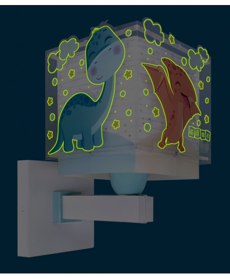 Wall lamp for Kids Baby Dinos
