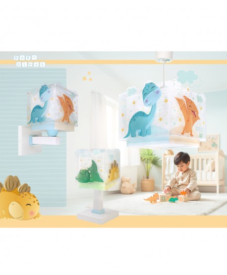 Wall lamp for Kids Baby Dinos