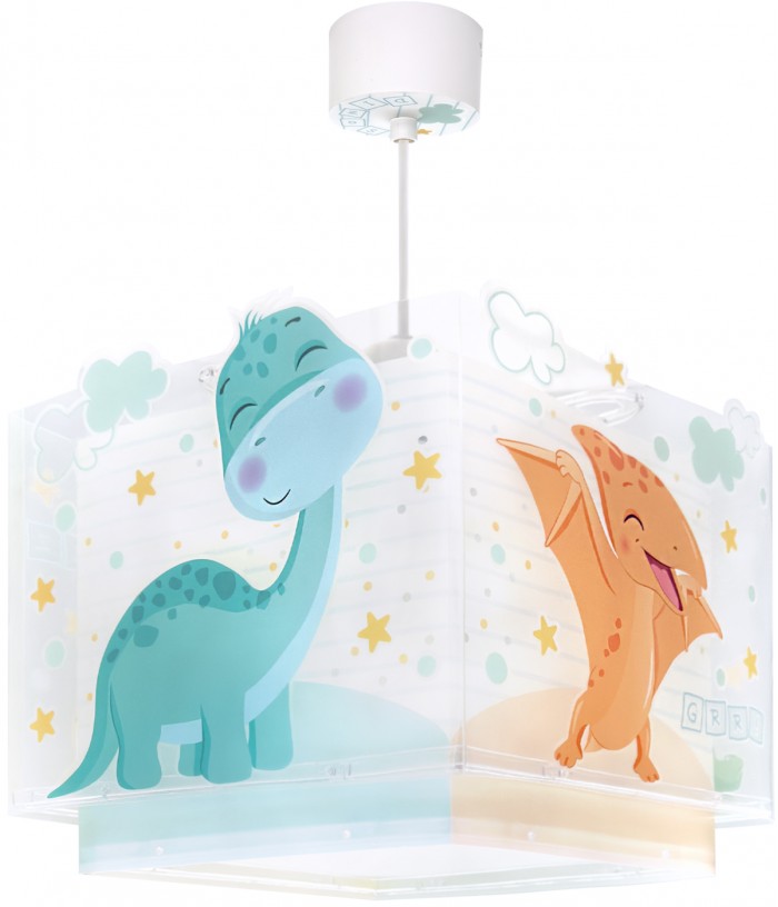 Lampada da soffitto a sospensione per bambini Baby Dinos Dinosauri