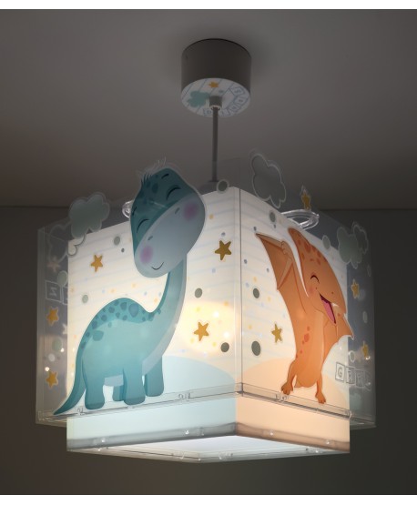 Lámpara de techo infantil Baby Dinos Dinosaurios
