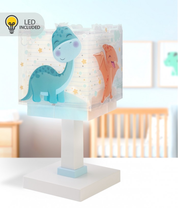 Children table lamp LED nightlight Baby Dinos