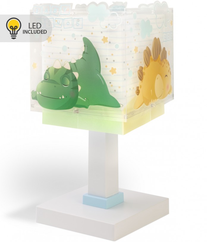 Children table lamp LED nightlight Baby Dinos