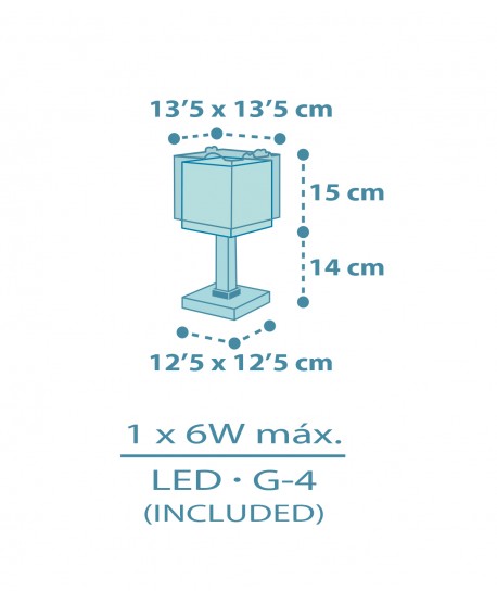 Children table lamp LED nightlight Baby Dinos