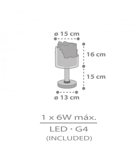 Lampe de chevet Veilleuse LED pour enfants Snoopy