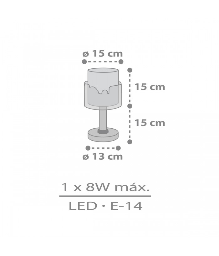 Table lamp LED nightlight for Kids Baby Travel