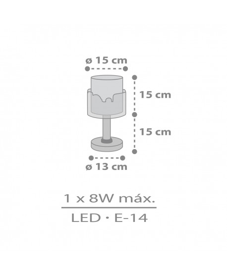 Lampada da comodino Luce notturna LED per bambini Baby Travel aeroplani e auto