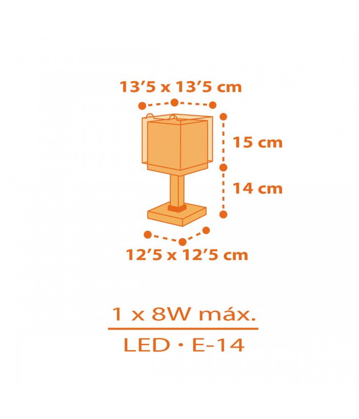 Table lamp LED nightlight for children Little Tiger