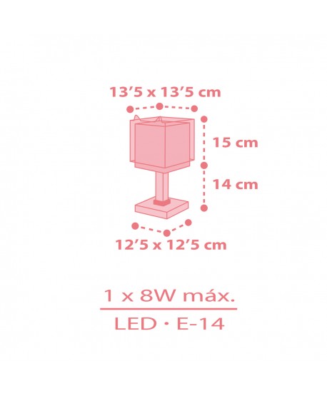 Lampe de chevet Veilleuse LED pour enfants Little Fox Petit Renarde