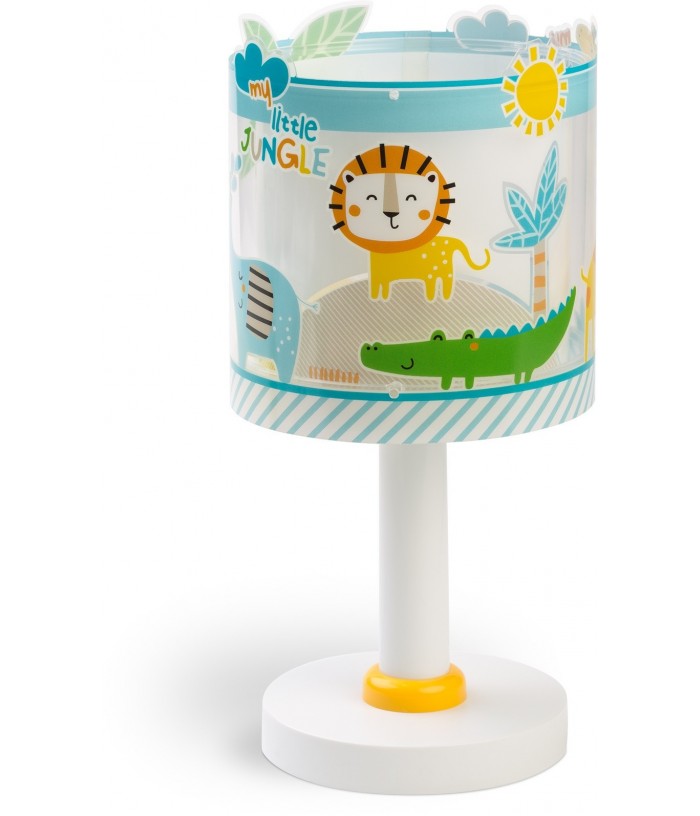 Lámpara de mesa LED quitamiedos infantil My Little Jungle Animales Jungla