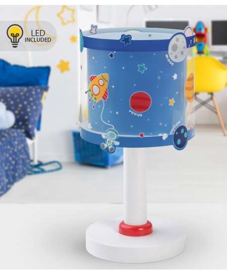 Kids table lamp LED nightlight Planets