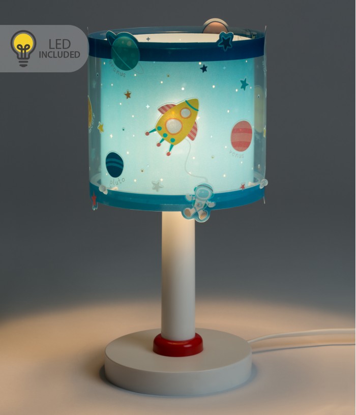 Lampe de chevet Veilleuse LED pour enfant Planets Planètes système solaire