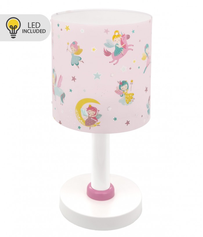 Lámpara de mesa LED quitamiedos infantil Fairy Dreams