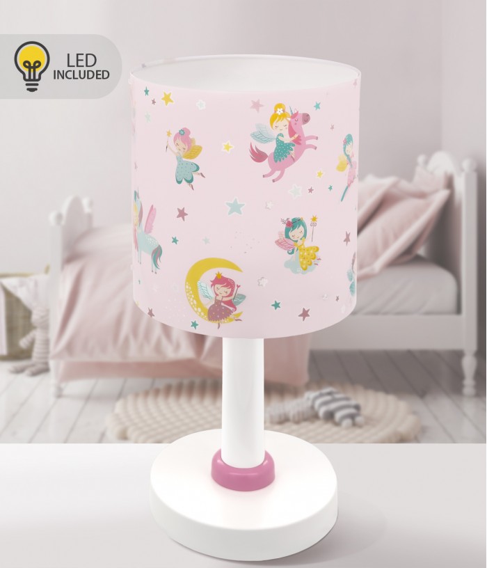 Lámpara de mesa LED quitamiedos infantil Fairy Dreams