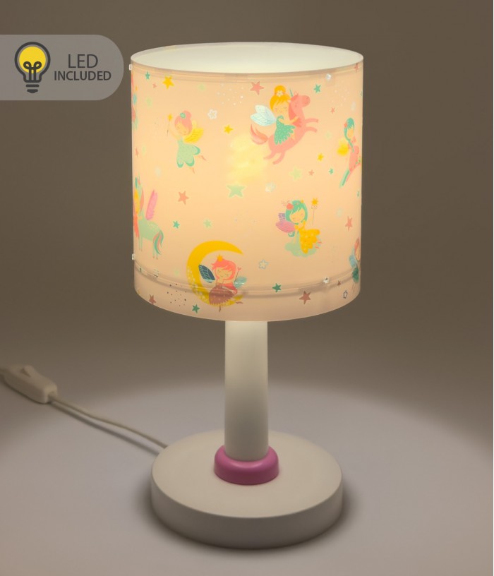 Lampe De Chevet Veilleuse LED Pour Enfant Fairy Dreams Fées