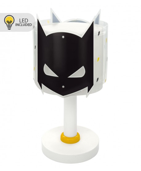 Lampada comodino Luce notturna LED per bambini Dark Hero Supereroe