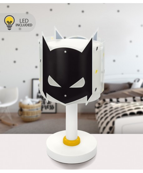 Children Table Lamp LED nightlight Dark Hero