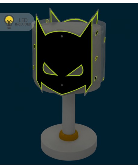 Lámpara de mesa LED quitamiedos infantil Dark Hero