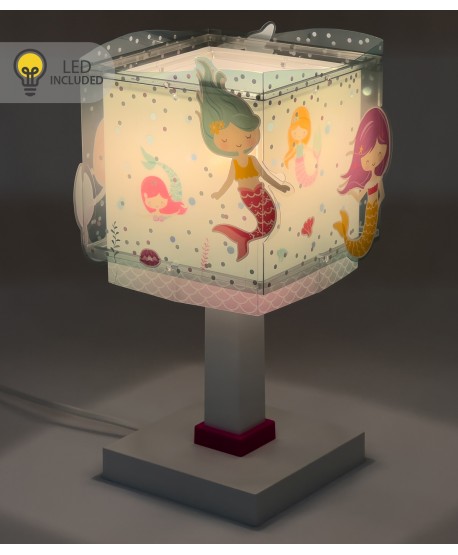 Children's table lamp LED nightlight Mermaids
