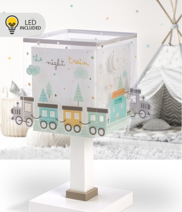 Lampada da comodino Luce notturna LED per bambini The Night Train treno