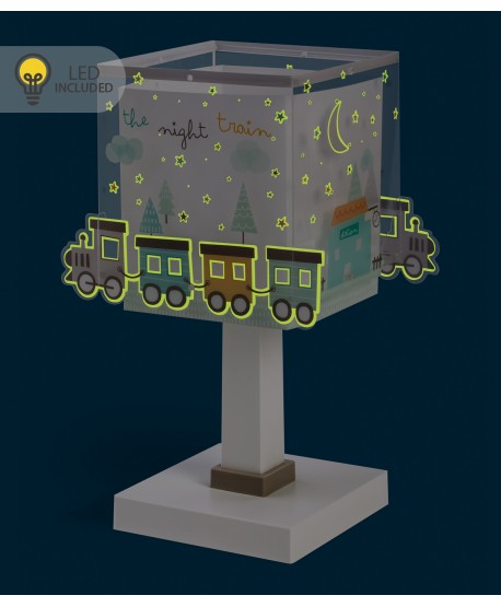 Table lamp LED nightlight for Kids The Night Train