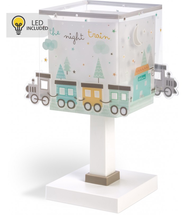 Table lamp LED nightlight for Kids The Night Train