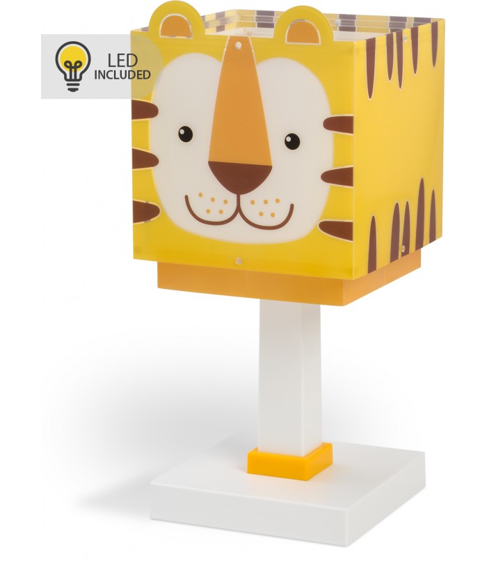 Lampada da comodino Luce notturna LED per bambini Little Tiger Piccola Tigre