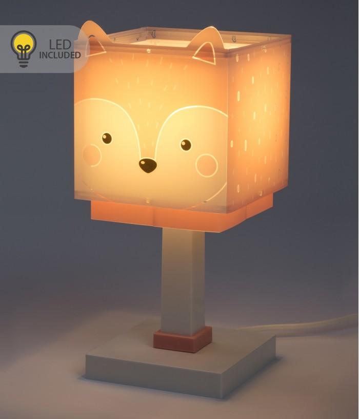 Lampe de chevet Veilleuse LED pour enfants Little Fox Petit Renarde