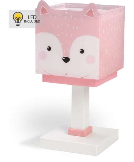 Children table lamp LED nightlight Little Fox