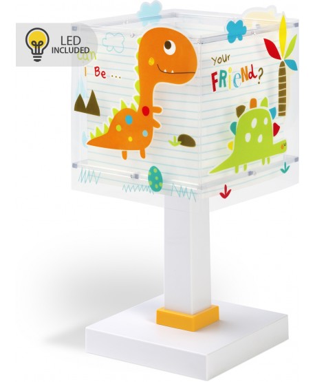 Children table lamp LED nightlight Dinos