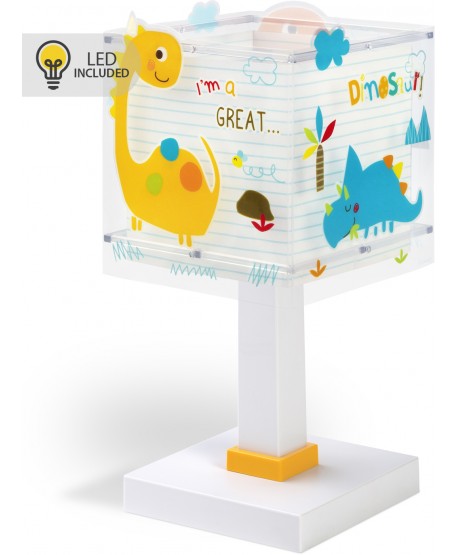 Lampe de chevet LED night light pour enfants Dinos Dinosaures