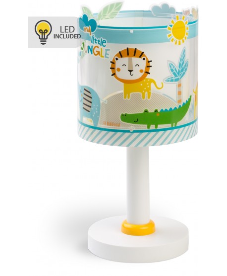 Lampe de chevet Veilleuse LED pour enfants My Little Jungle animaux de la jungle