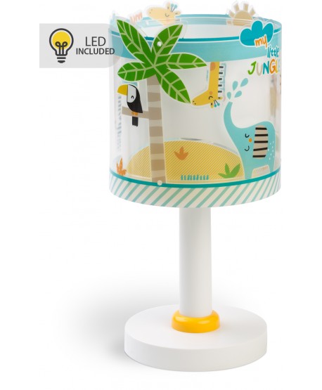Lampe de chevet Veilleuse LED pour enfants My Little Jungle animaux de la jungle