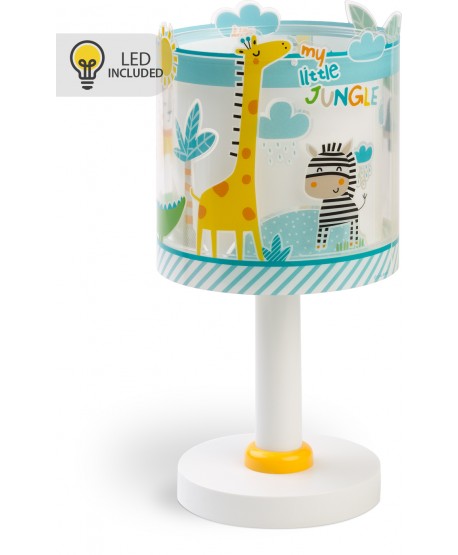 Lampe de chevet Veilleuse LED pour enfants My Little Jungle animaux de la jungle