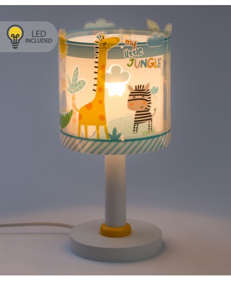 Lampe de chevet Veilleuse LED pour enfants My Little Jungle animaux de la jungle