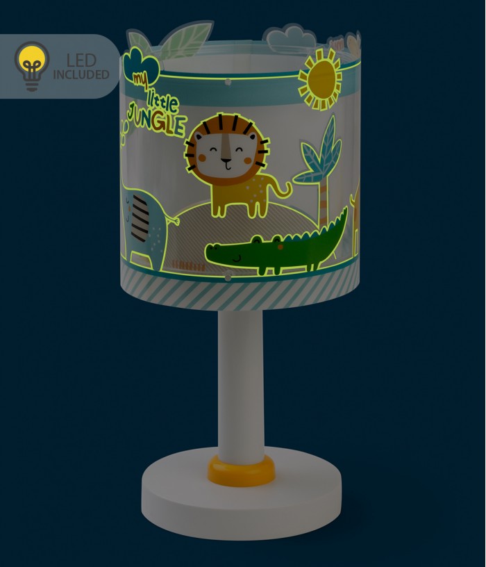 Table lamp LED nightlight for Kids My Little Jungle