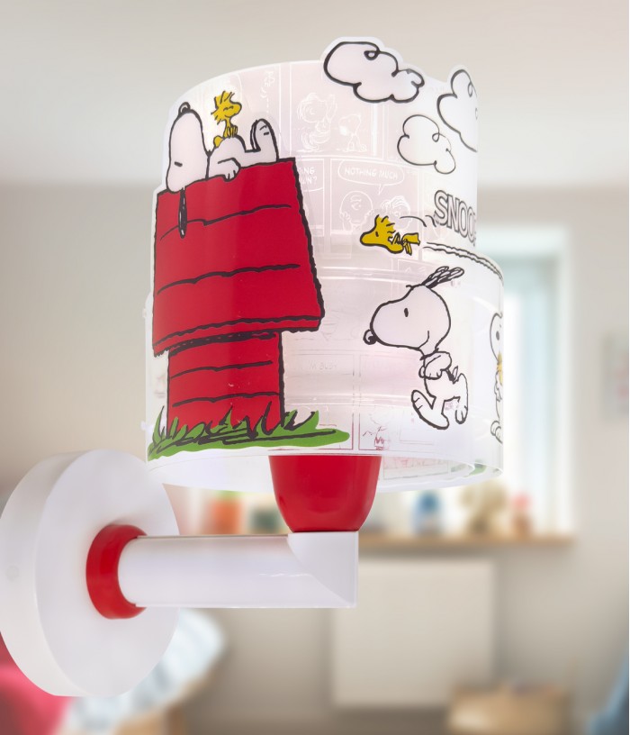 Applique murale pour enfants Snoopy
