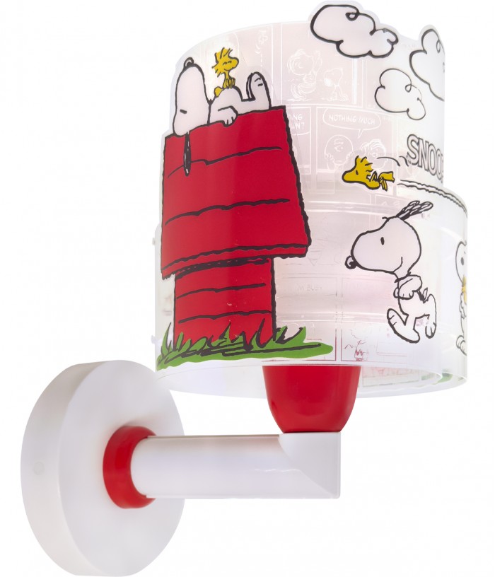 Aplique de pared infantil Snoopy