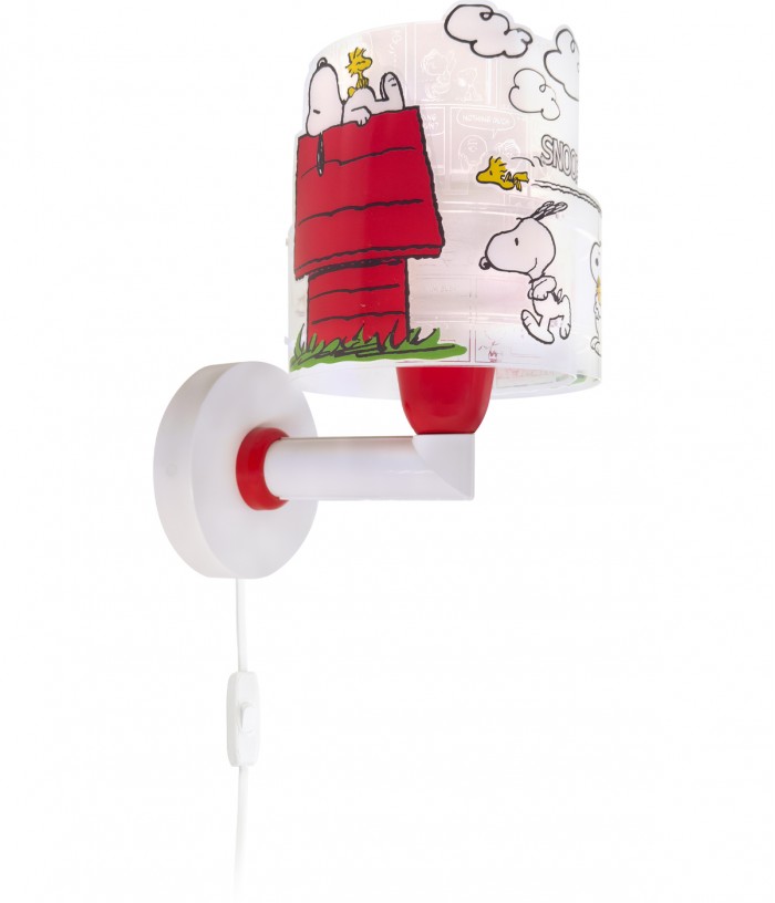 Aplique de pared infantil Snoopy