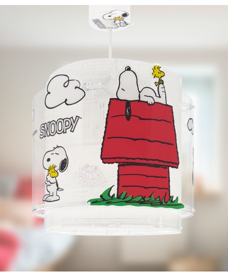 Candeeiro teto criança Snoopy