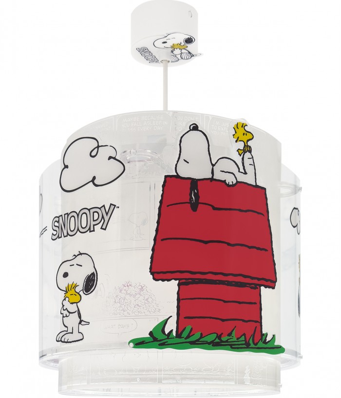 Lustre et lampe suspension pour enfants Snoopy