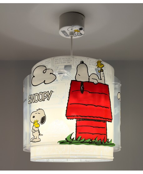 Candeeiro teto criança Snoopy
