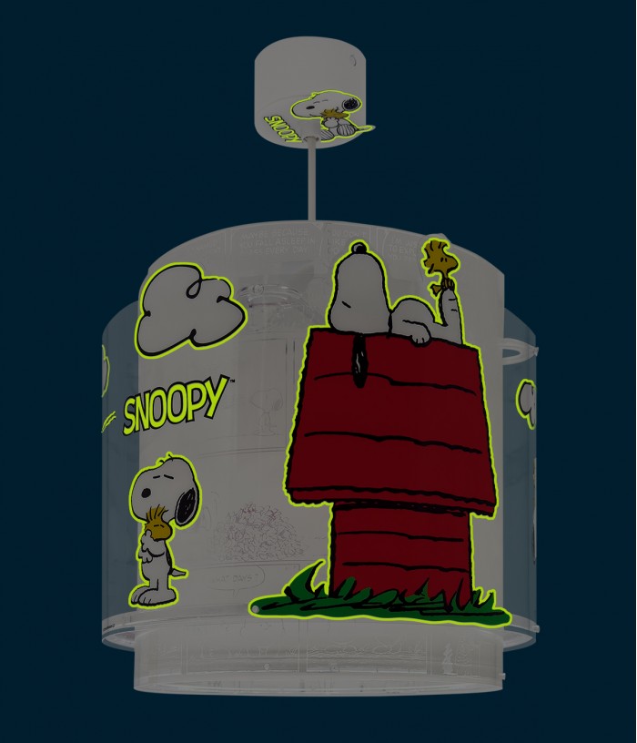 Children hanging lamp Snoopy