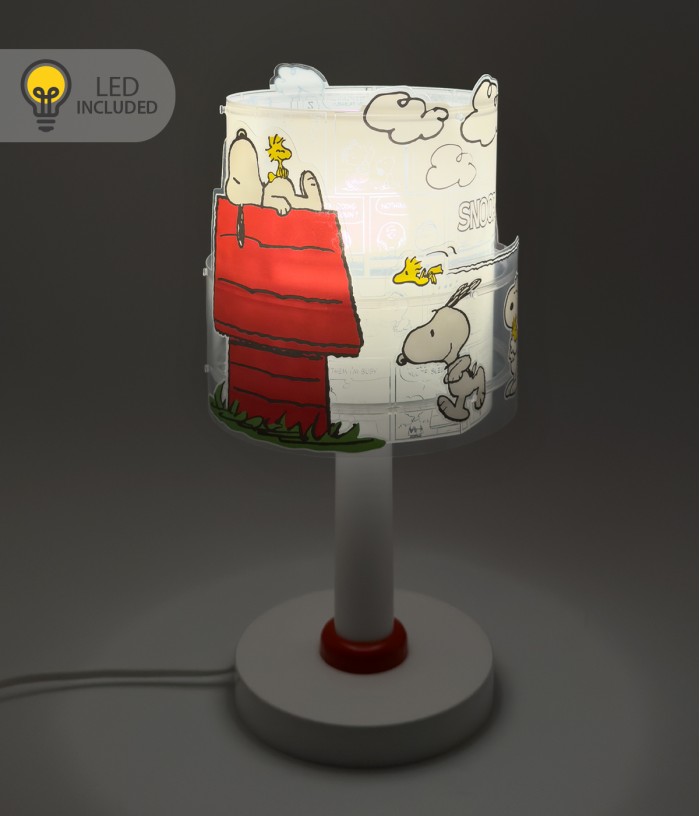 Lampe de chevet Veilleuse LED pour enfants Snoopy