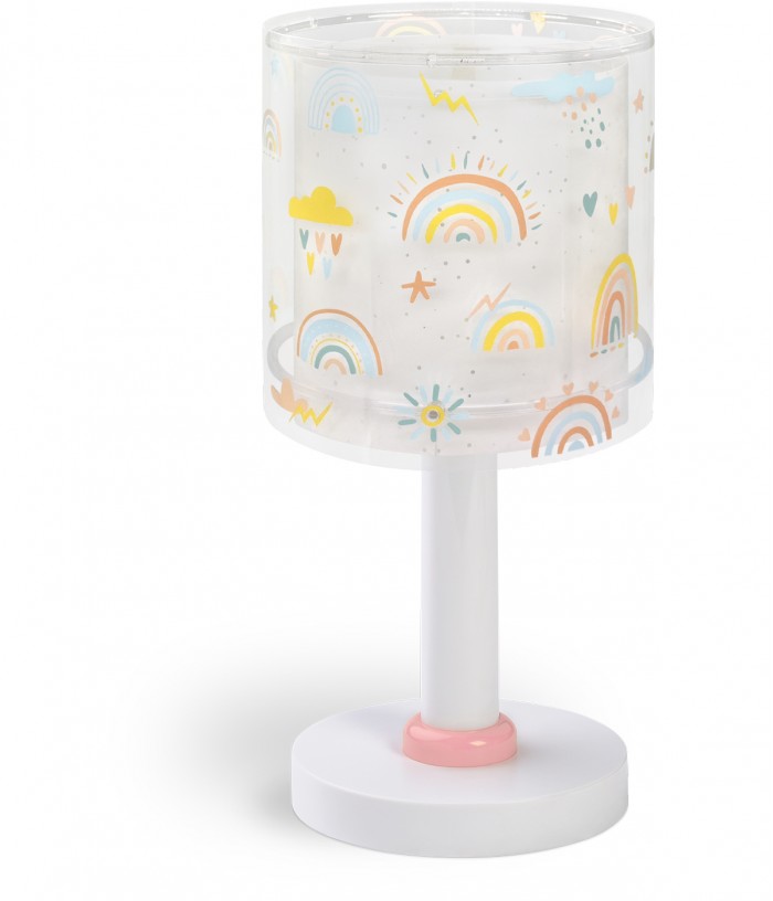 Lampe de chevet pour enfants Rainbow Arc-en-ciel